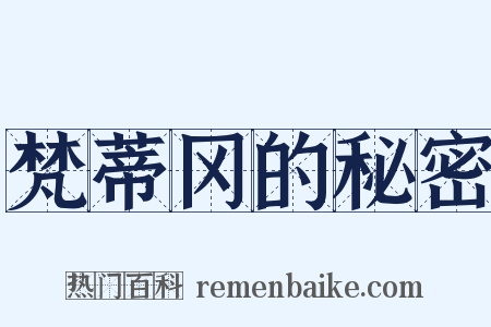 梵蒂冈的秘密是什么意思的图片